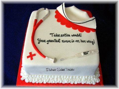 Nurse Graduation Cake