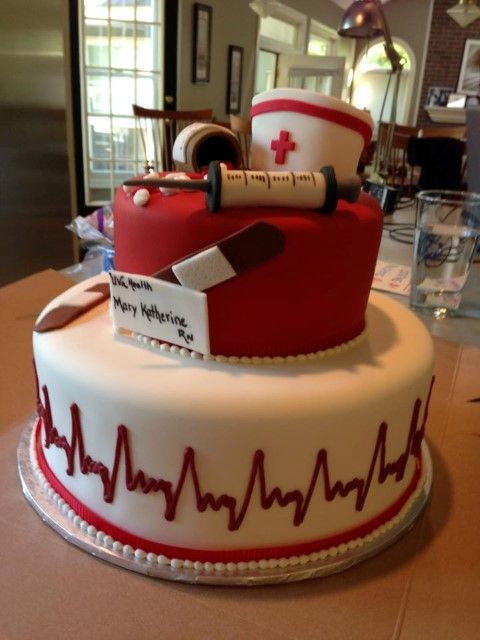 Nursing Graduation Cake Ideas