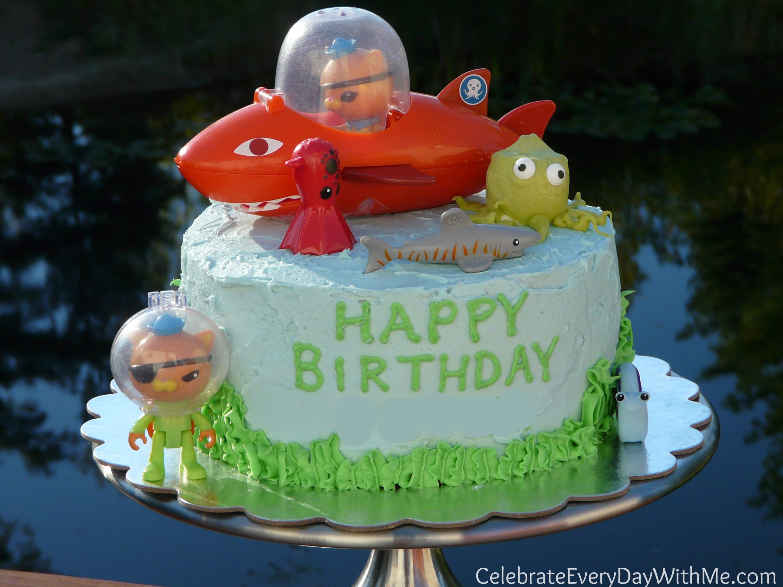 Octonauts Birthday Party Cake