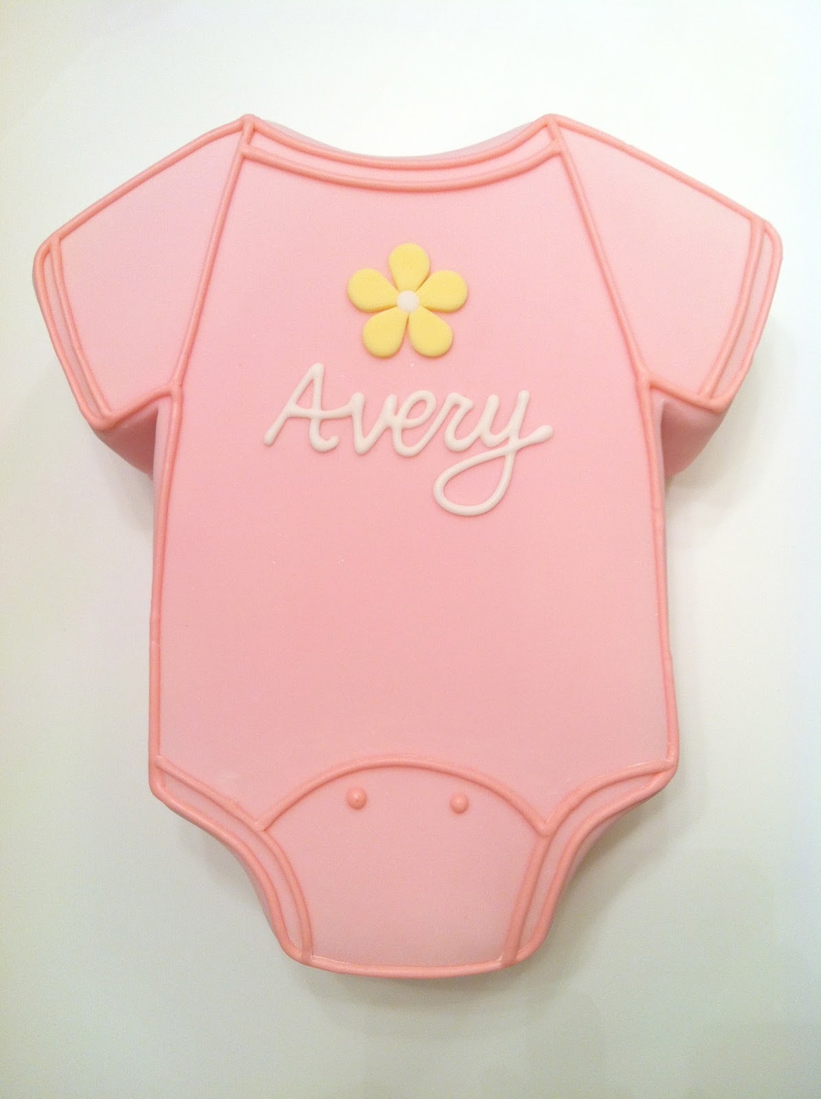 Onesie Baby Shower Cake