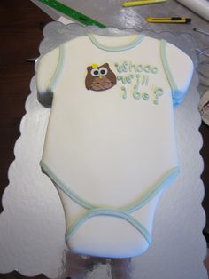 Onesie Baby Shower Cake