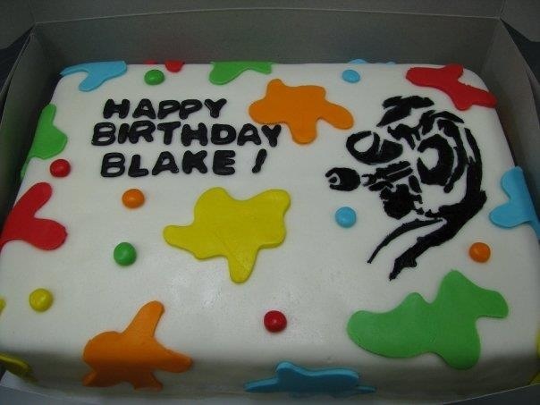 Paintball Birthday Cake Ideas