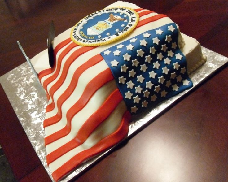 Patriotic Cake Decorating