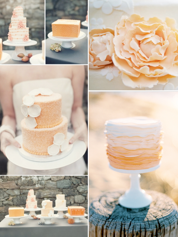 Peach and Cream Wedding