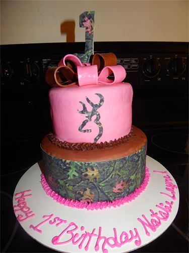 Pink Camo Birthday Cake Ideas