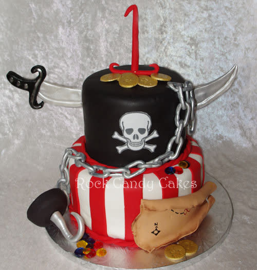 Pirate Birthday Cake