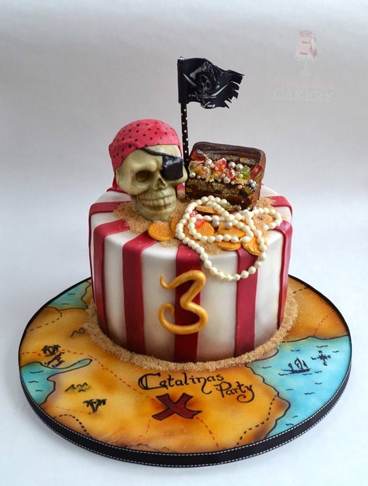 Pirate Birthday Cake