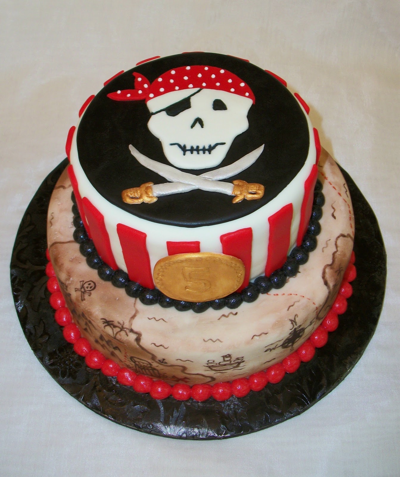 Pirate Birthday Cake