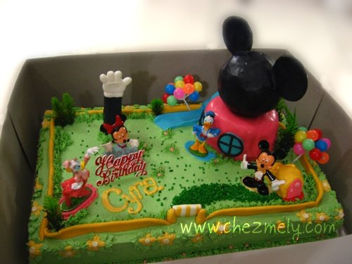 Playhouse Disney Birthday Cake