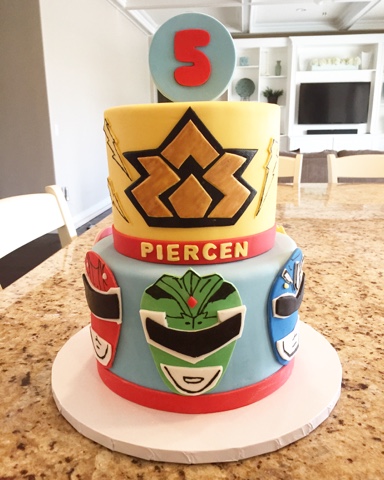 Power Rangers Cake