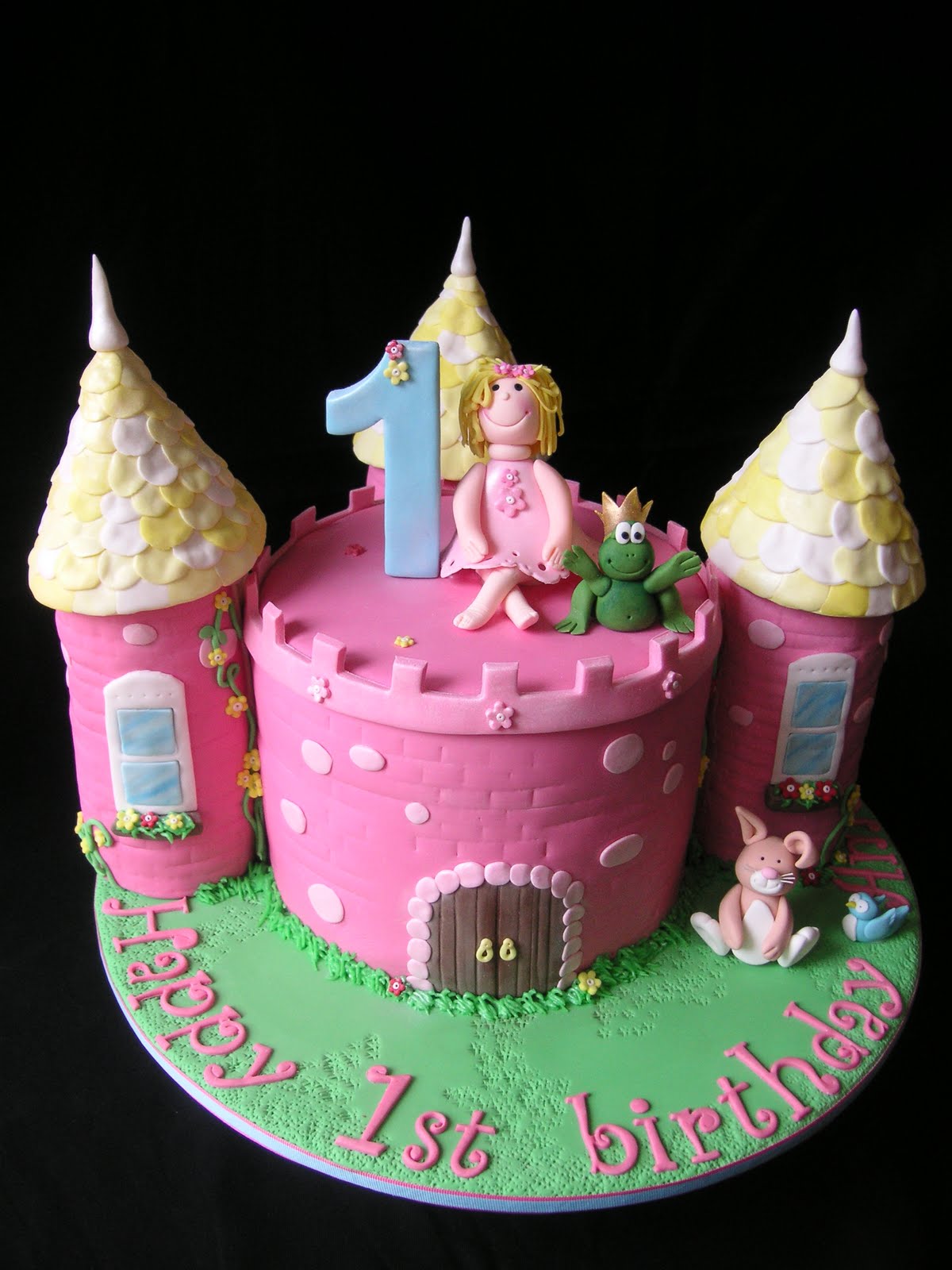 Princess Castle Birthday Cake