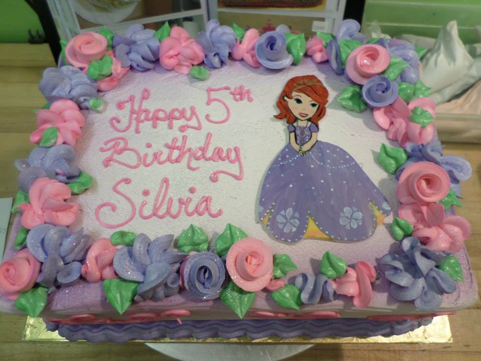 Princess Sophia Sheet Cake