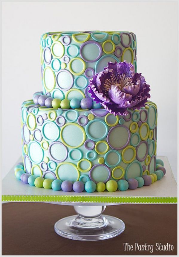 11 Photos of Teal And Green Birthday Sheet Cakes