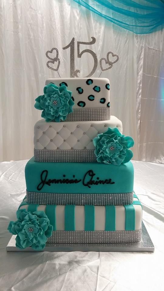 Quinceanera 15th Birthday Cake