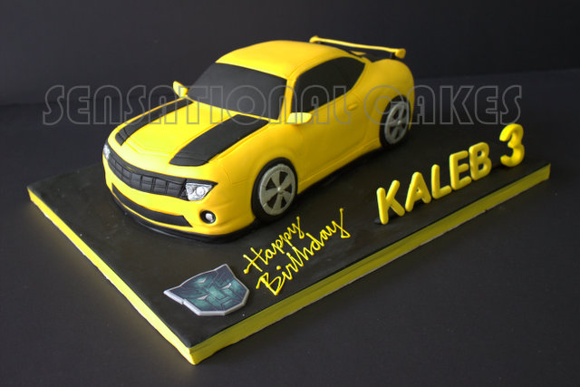 Race Car Theme Cake