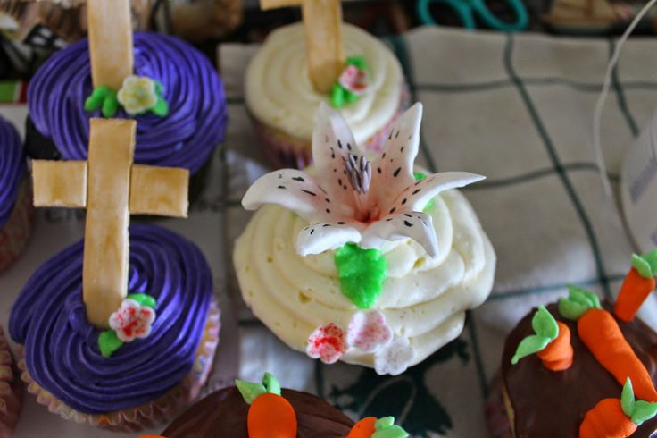 Religious Easter Cupcake Ideas