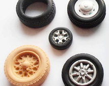 Silicone Fondant Mold Tire