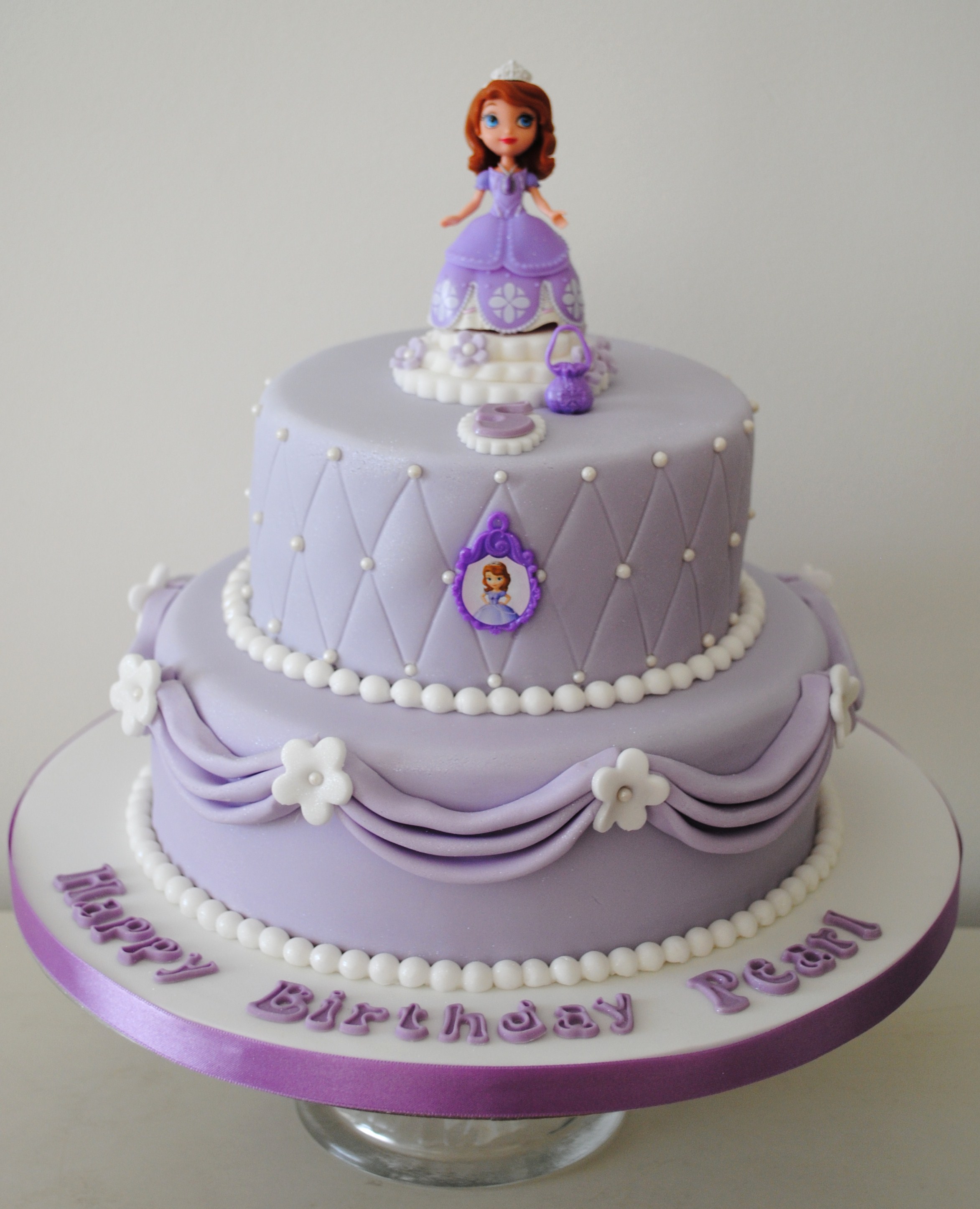 Sofia Birthday Cake