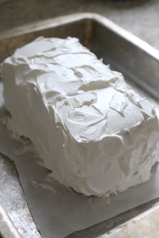 Strawberry Shortcake Ice Cream Bar Cake