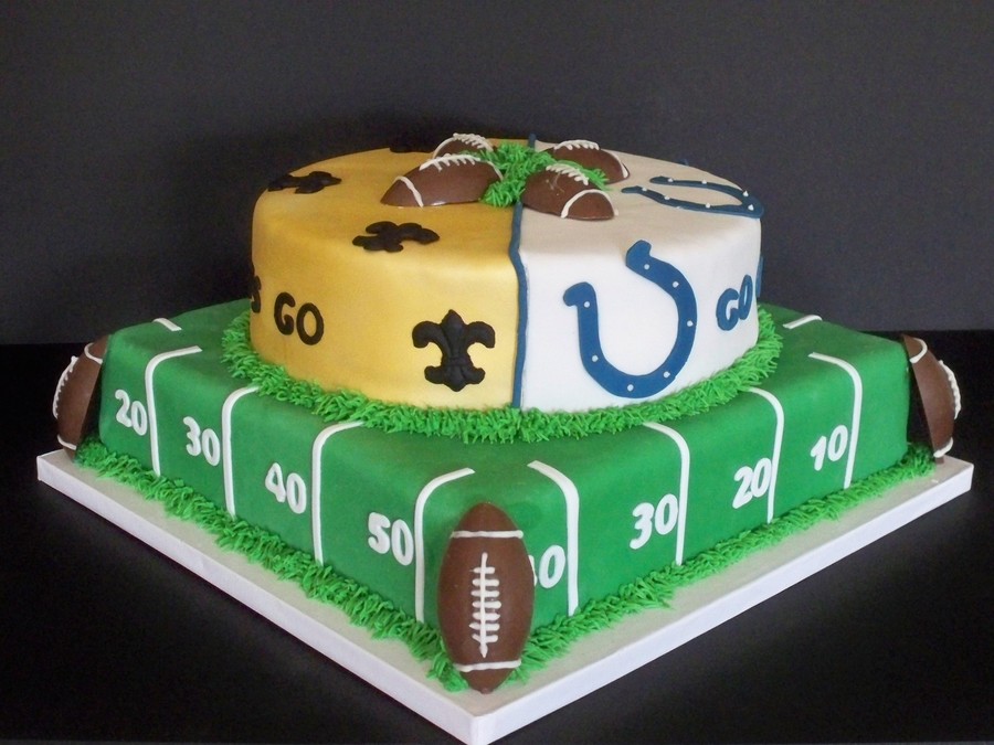 Super Bowl Football Cake Ideas