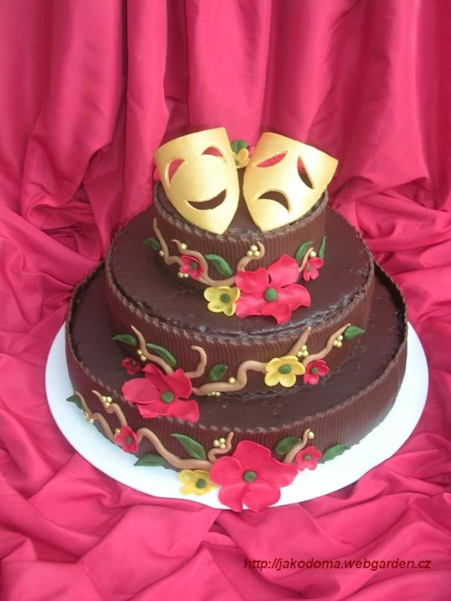 Theatre Birthday Cake