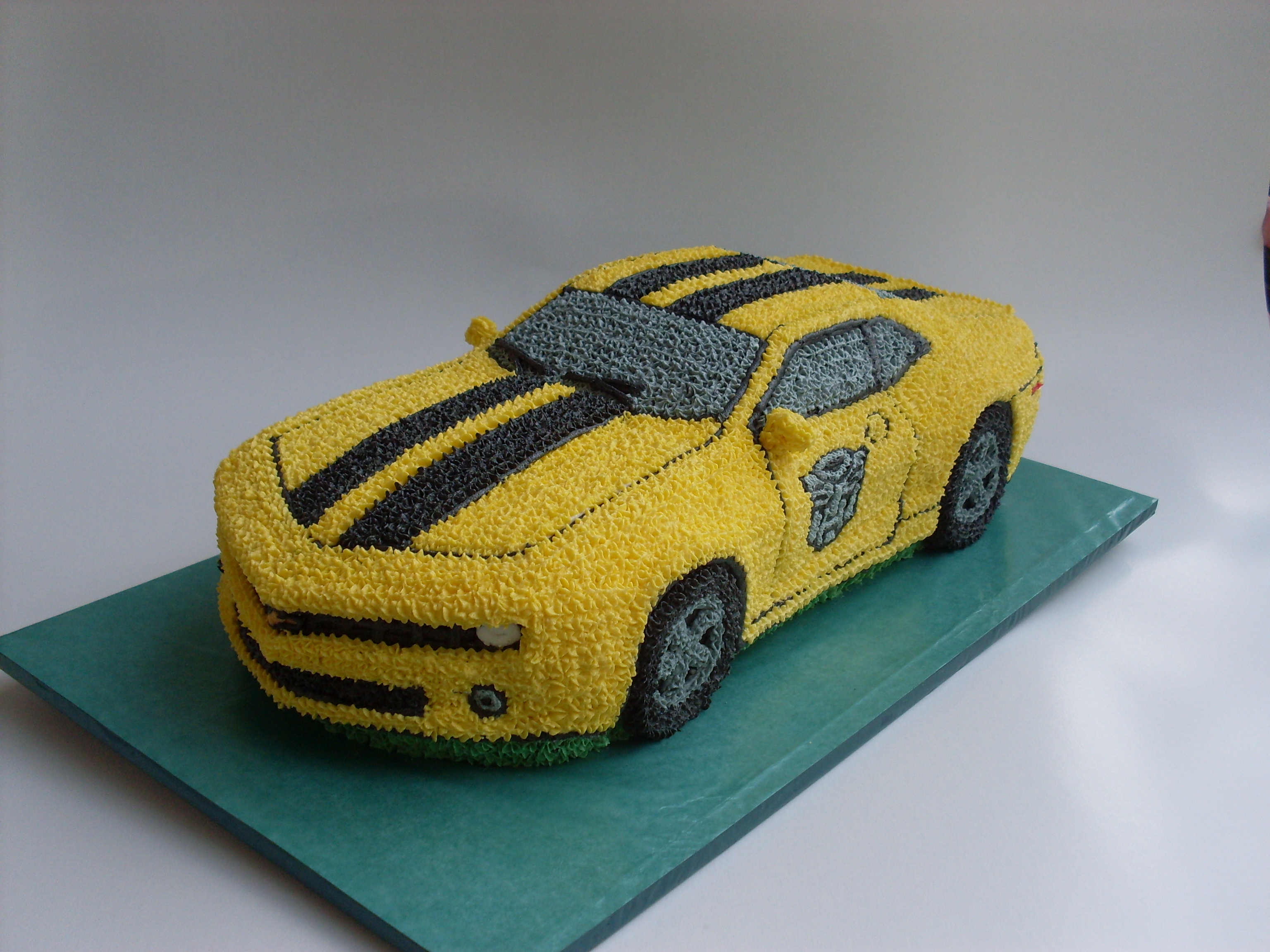 Transformers Bumblebee Camaro Cake