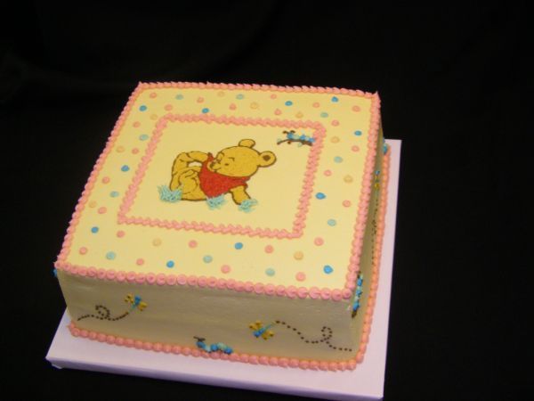 10 Photos of Winnie The Pooh Sheet Cakes With Baby