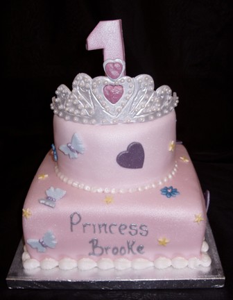 2 Tier Princess Cake