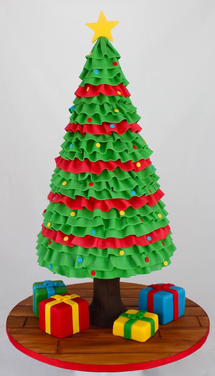 Amazing Christmas Tree Cake