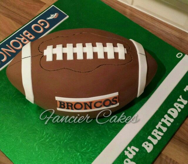 American Football Birthday Cake