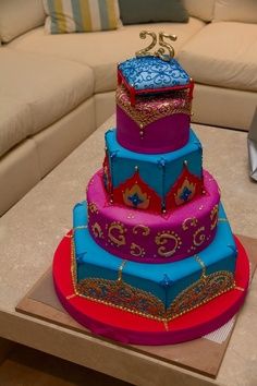 Arabian Night Themed Cake