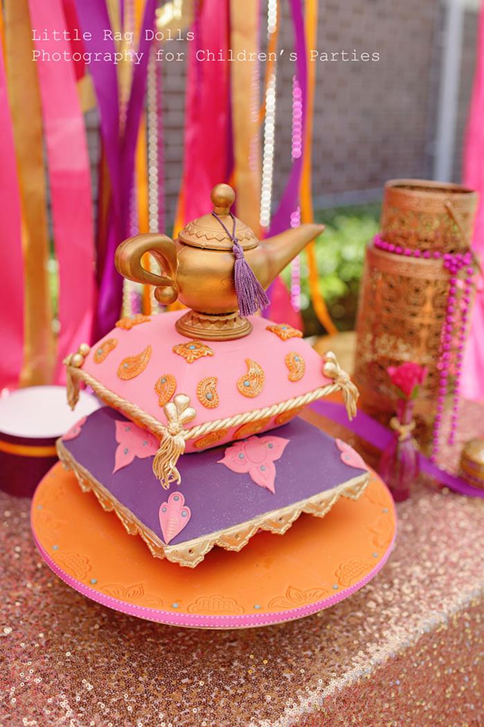 Arabian Theme Party Ideas for Cakes