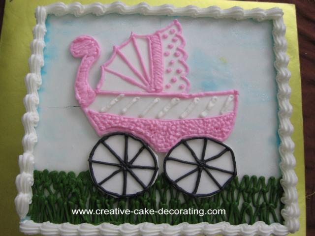 Baby Shower Cake Decorating Ideas