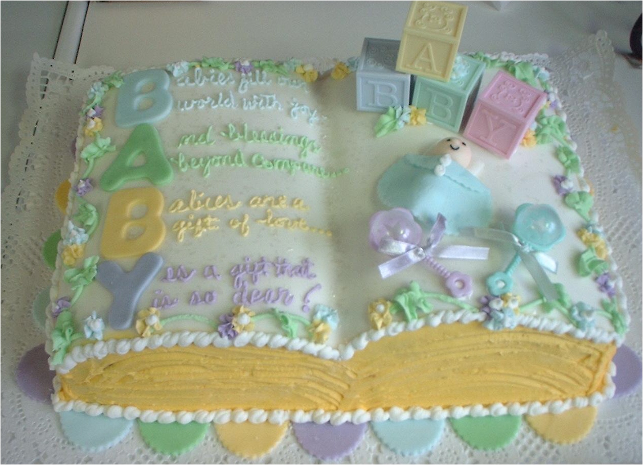 13 Photos of Baby Shower Cakes Decorations