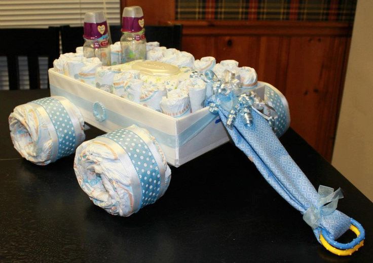 13 Photos of Wagon Baby Shower Cakes