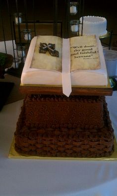 Bible Birthday Cake