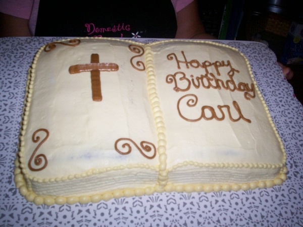 Bible Cake Decorating Ideas