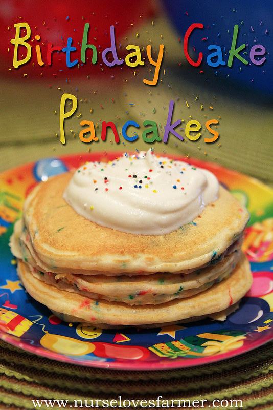 Birthday Cake Pancakes