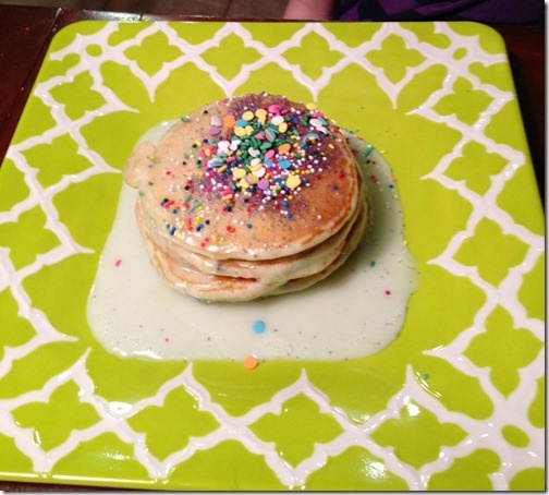 Birthday Cake Pancakes