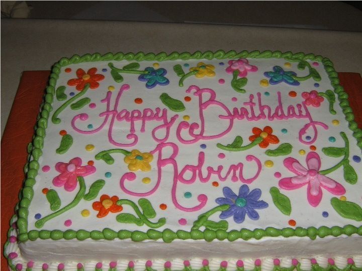 Birthday Sheet Cake Decorating Ideas