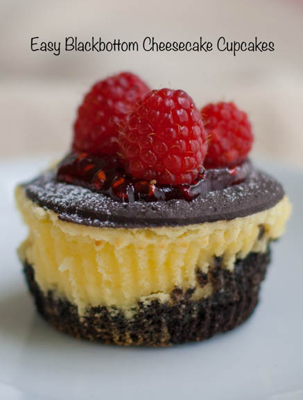 Black Bottom Cheesecake Cupcakes