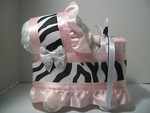 Black White and Pink Baby Shower