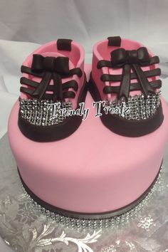 Bling Baby Shower Cake