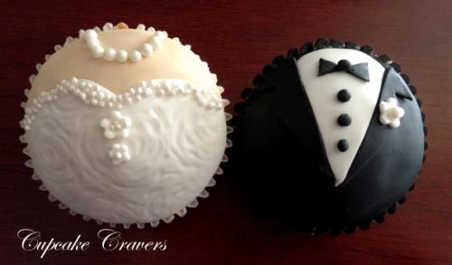 13 Photos of Groom Wedding Cup Cakes