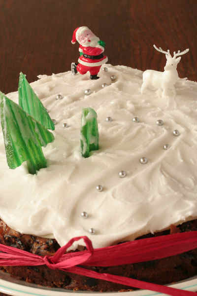 Cake Icing Christmas Decorations