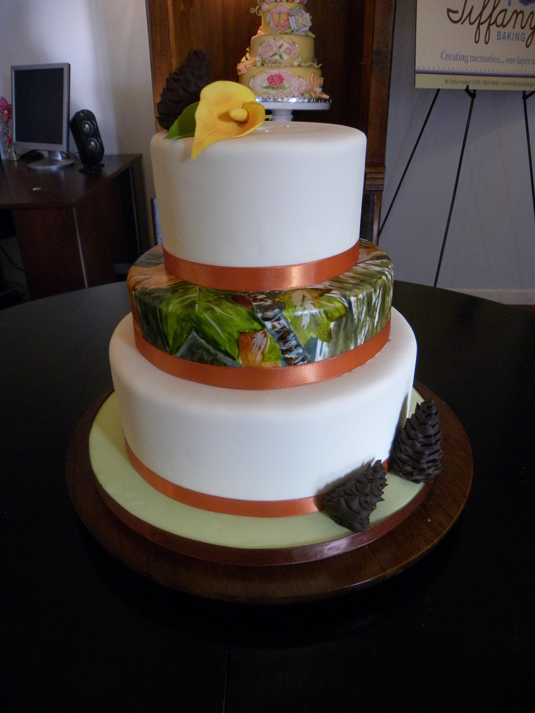 Camo Wedding Cake