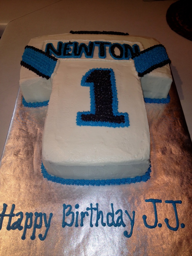 Carolina Panthers Birthday Cake