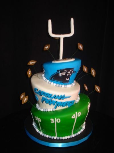 Carolina Panthers Cake