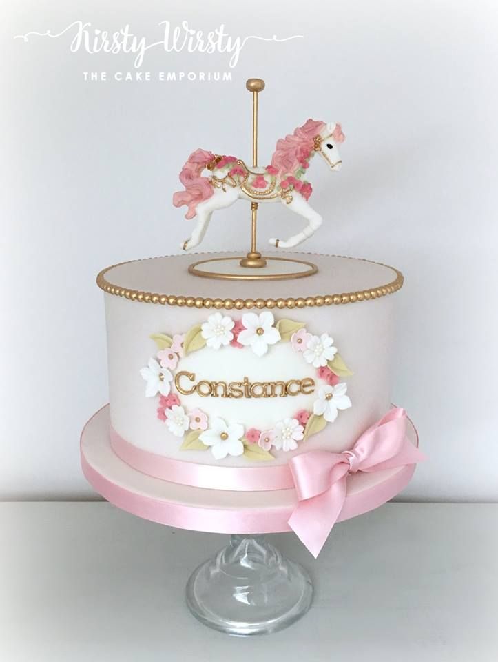 Carousel Birthday Cake