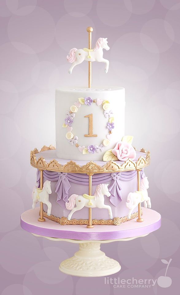 Carousel Cake Decorations